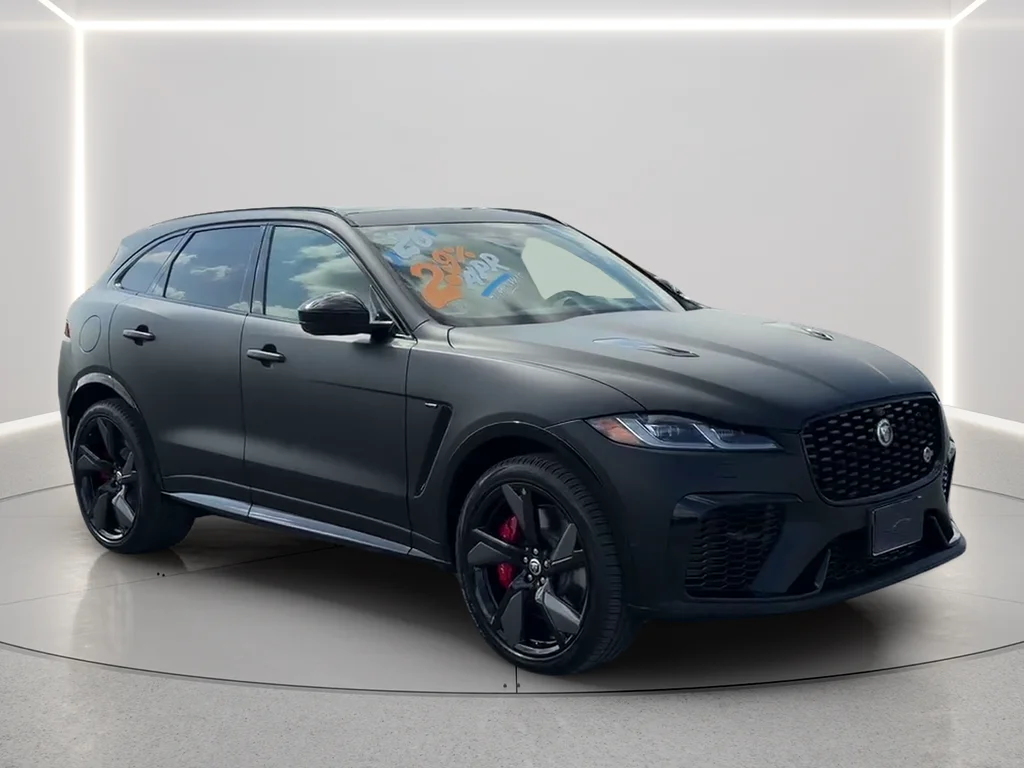 New 2026 Chalk Blue Jaguar SVR image 3