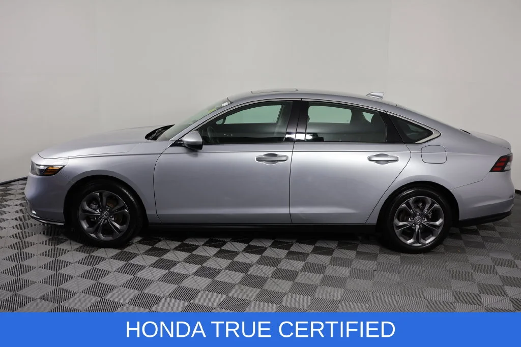 Certified Used 2024 Solar Silver Metallic Honda EX image 5