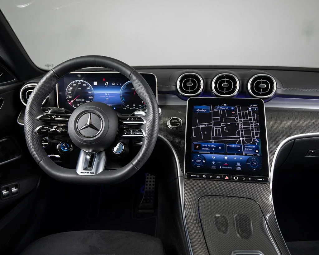 Certified Used 2024 Black Mercedes-Benz C 63 S AMG® image 8