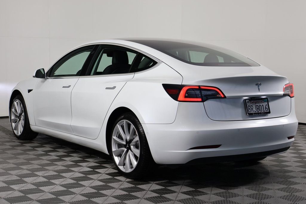Used 2020 Pearl White Multi-Coat Tesla Standard image 6