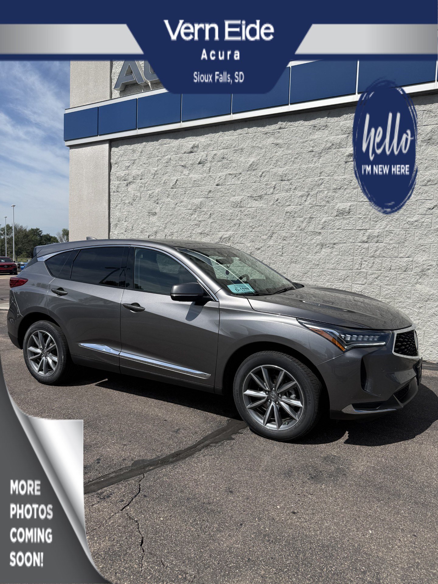 Used 2024 Liquid Carbon Metallic Acura w/Technology Package image 1