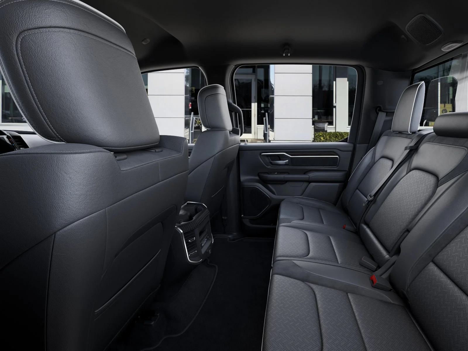 New 2026 Ivory White Tri-Coat Pearl-Coat Exterior Paint RAM Laramie image 53