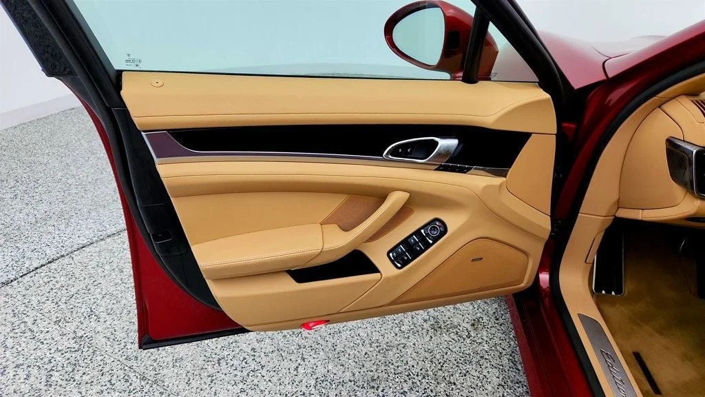 Used 2016 Ruby Red Metallic Porsche 4dr Hatchback 4 Edition w/ Premium Package Plus & 20
