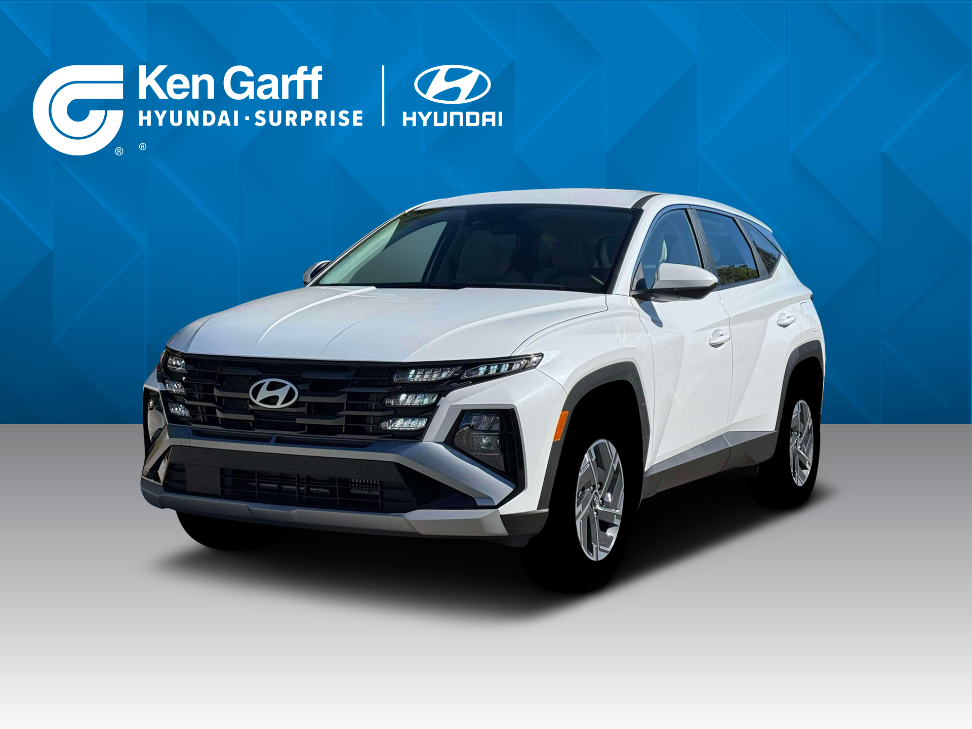 New 2026 Creamy White Pearl Hyundai Blue image 1
