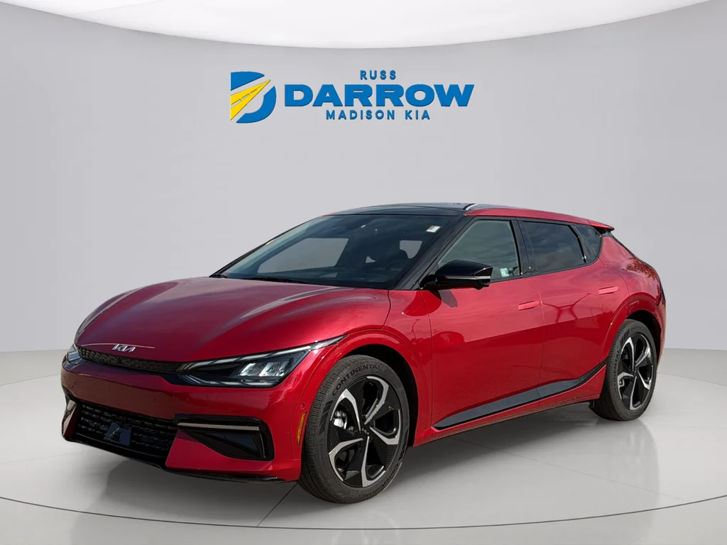 Used 2024 Runway Red Kia GT-Line image 1