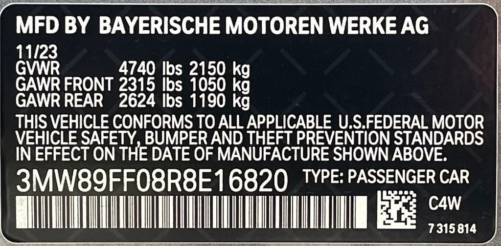 Certified Used 2024 Skyscraper Grey Metallic BMW 330i xDrive image 42