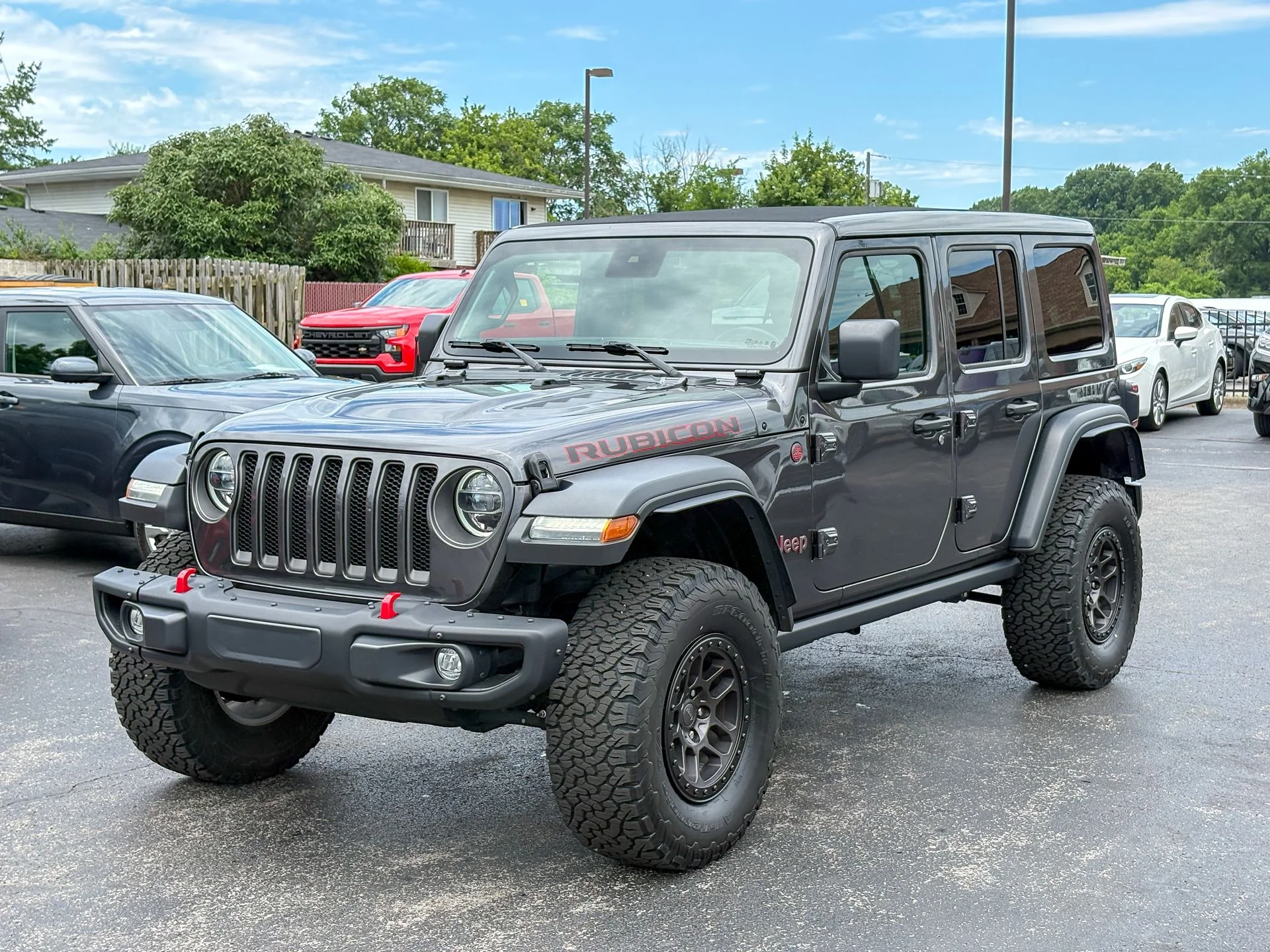 Used 2022 Gray Jeep Unlimited Rubicon image 4