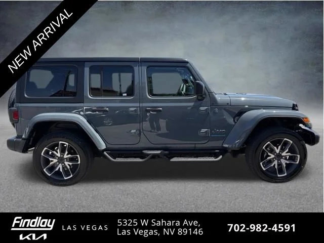 Used 2024 Gray Jeep Sport S 4xe image 4