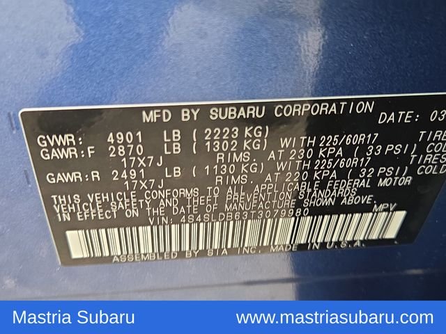 Used 2026 Blue Pearl Subaru Premium image 6