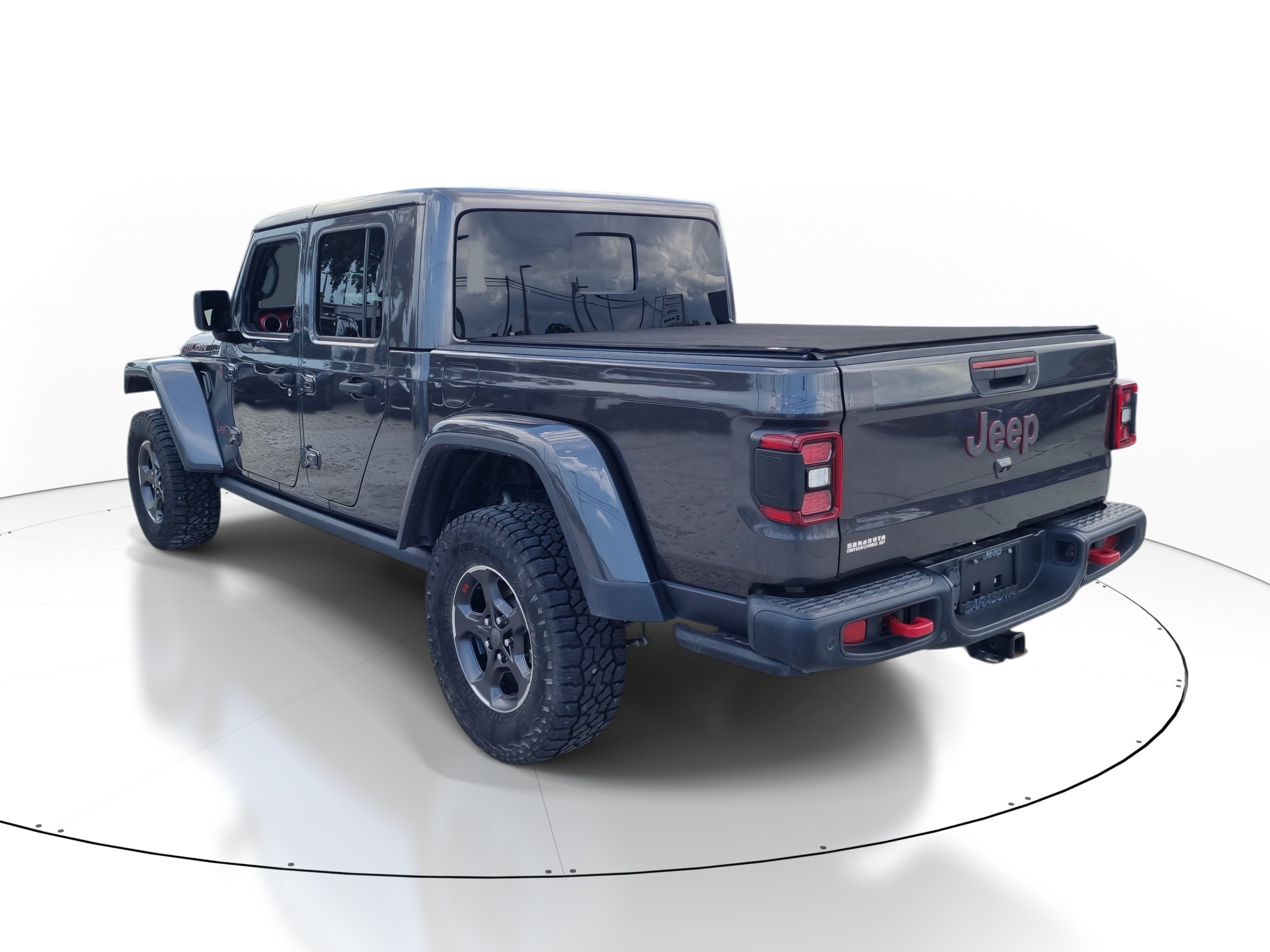 Used 2022 Granite Crystal Metallic Clearcoat Jeep Rubicon image 4