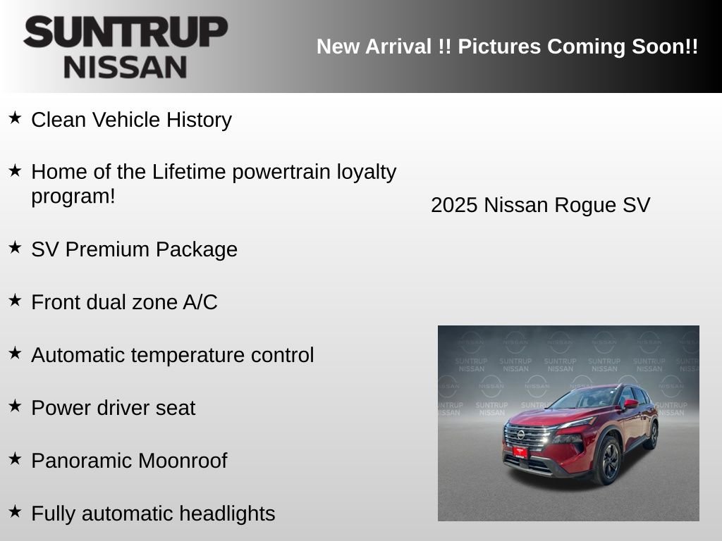 Used 2025 Red Nissan SV image 6