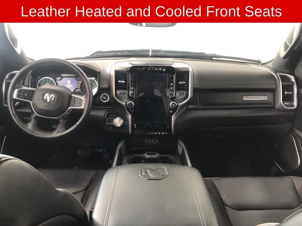 Used 2023 Bright White Clearcoat Ram Laramie image 6
