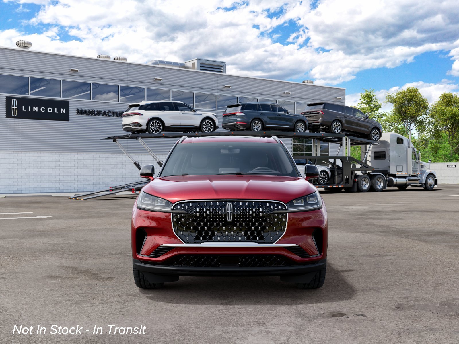 New 2027 Ruby Red Metallic Tinted Clearcoat Lincoln Reserve image 3