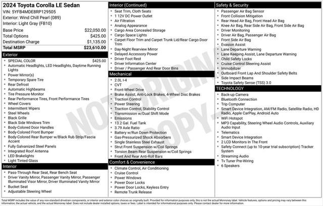 Certified Used 2024 WIND CHILL PEARL Toyota  image 28