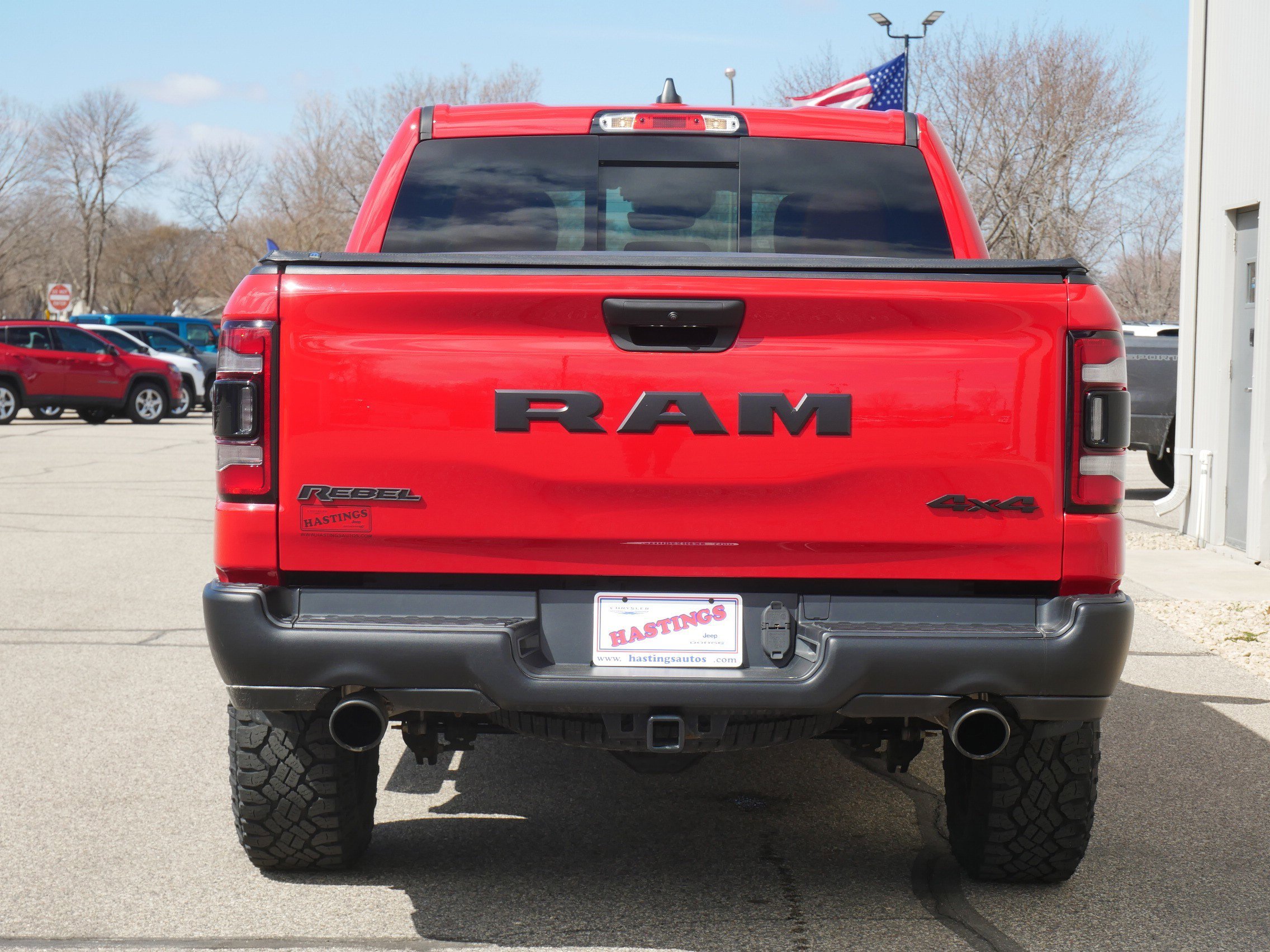Certified Used 2022 Flame Red Clearcoat Ram Rebel image 4