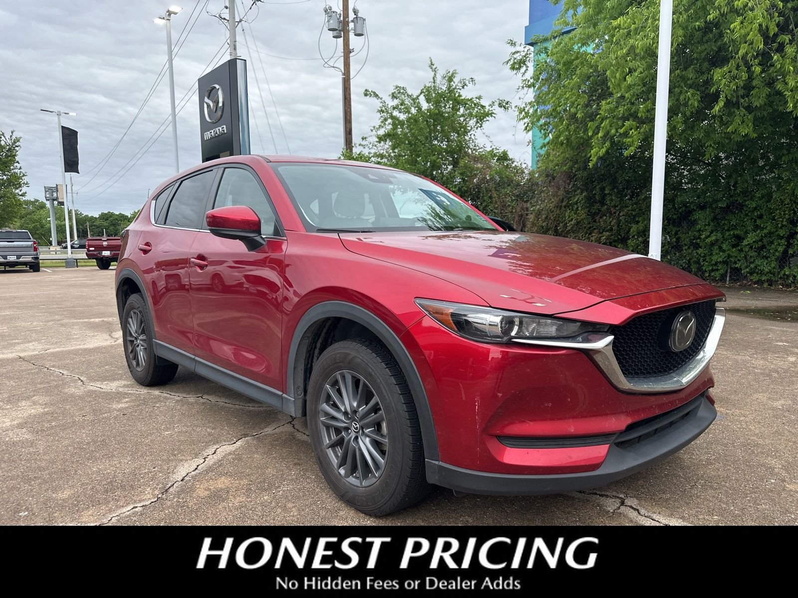 Soul Red Crystal Metallic 2021 Mazda CX-5 Touring FWD SUV / Crossover Front-Wheel Drive