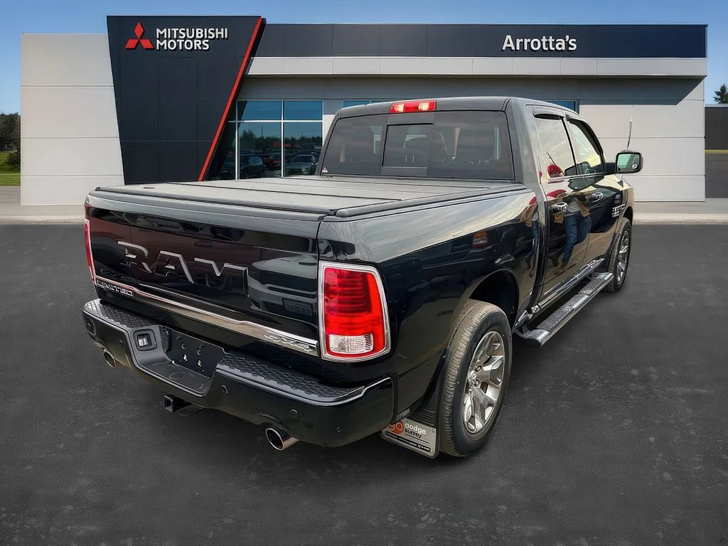 Used 2018 Brilliant Black Crystal Pearl Ram Limited image 3