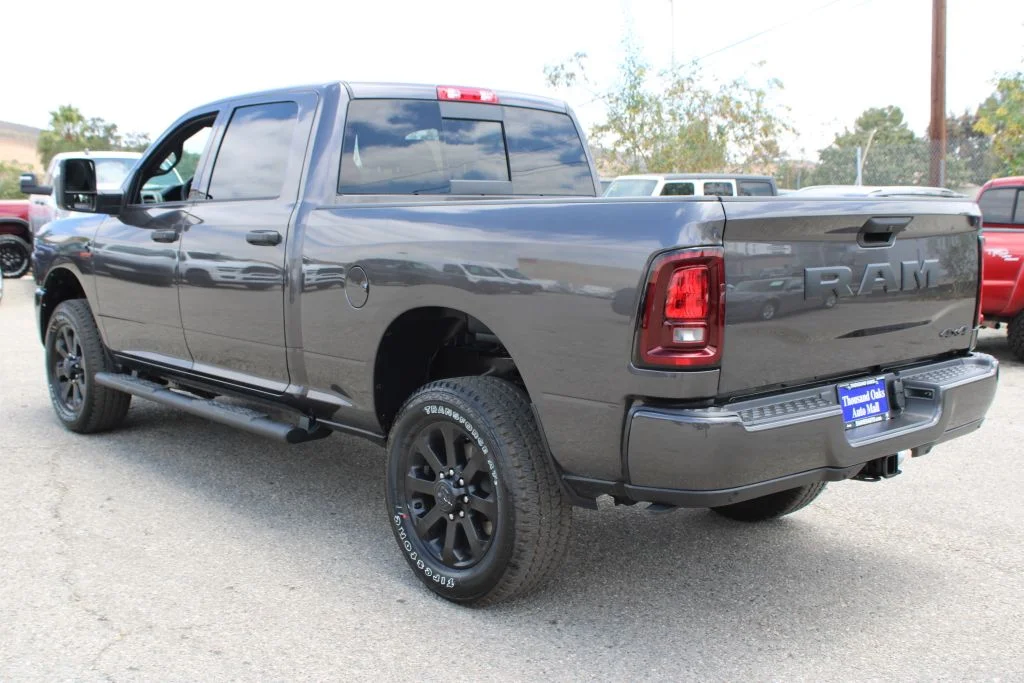 New 2026 Granite Crystal Metallic Clear-Coat Exterior Paint Ram Tradesman image 6