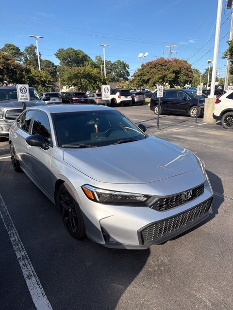 Used 2025 Solar Silver Metallic Honda Sport image 3