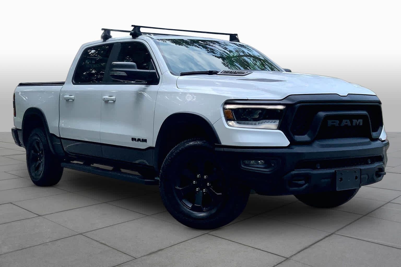 Used 2021 Bright White Clear Coat Ram Rebel image 2