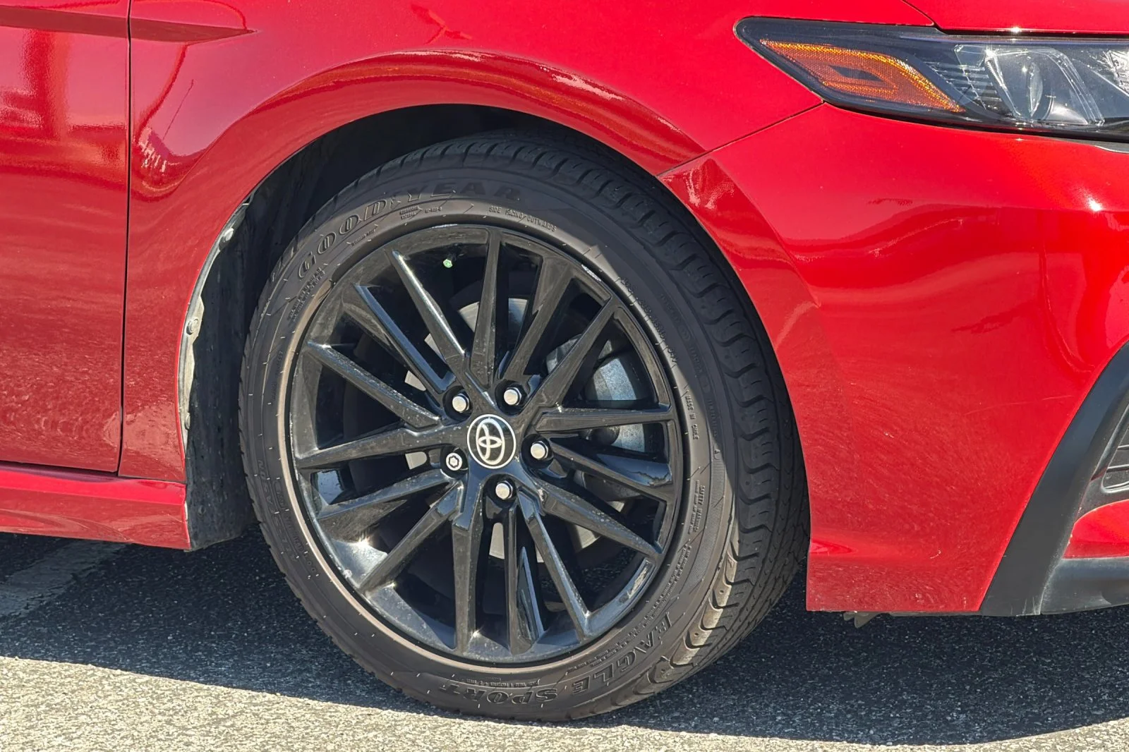 Used 2022 Red Toyota SE image 37