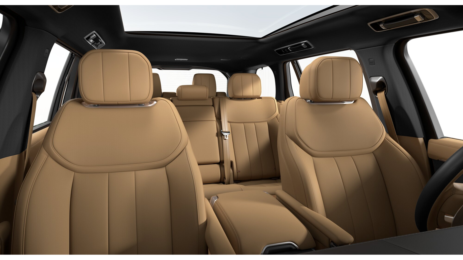 New 2026 Obsidian Black in satin finish LAND ROVER SE 7 Seats 530PS image 6