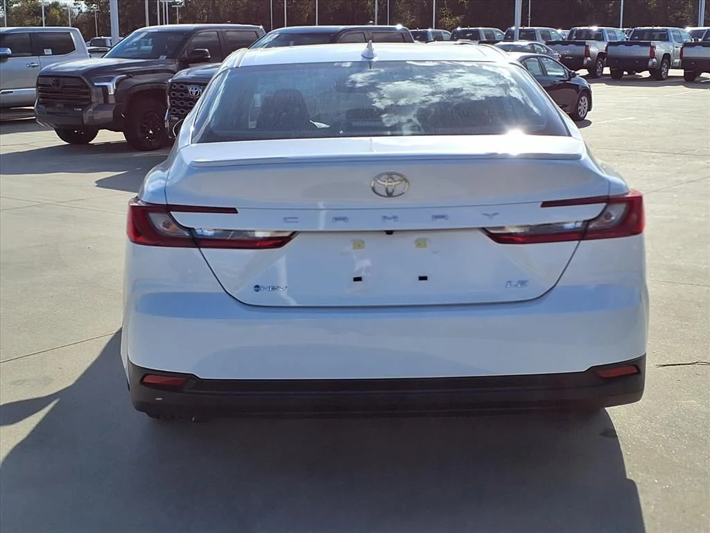 New 2026 White Toyota LE image 5