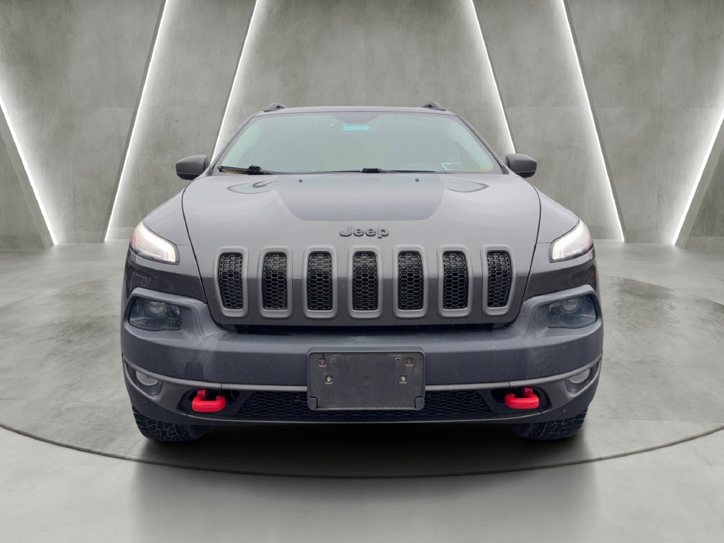 Used 2015 Jeep Cherokee Trailhawk with VIN 1C4PJMBB6FW676136 for sale in Amsterdam, NY