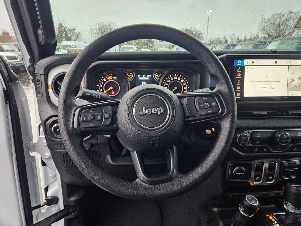 New 2026 Bright White Clearcoat Jeep Sport image 15