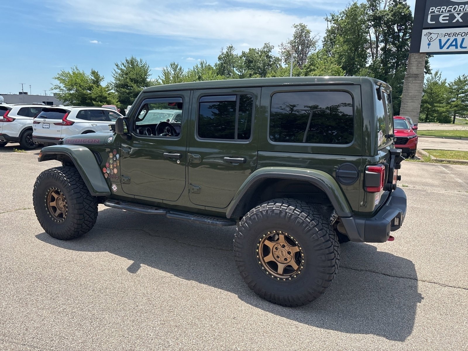 Used 2021 Sarge Green Clearcoat Jeep Unlimited Rubicon image 6