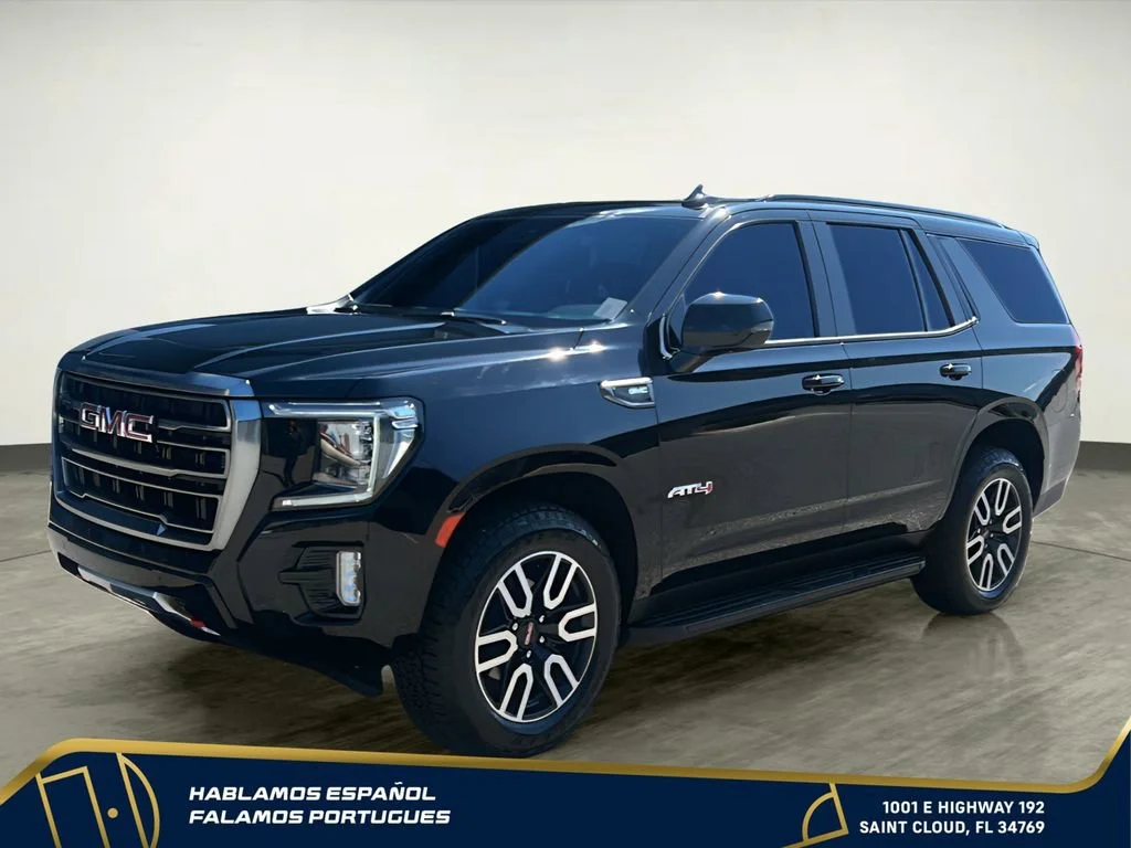 Used 2022 Onyx Black GMC AT4 image 2