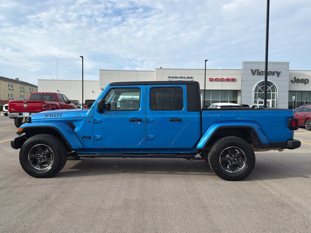 Certified Used 2022 Blue Jeep Willys image 3