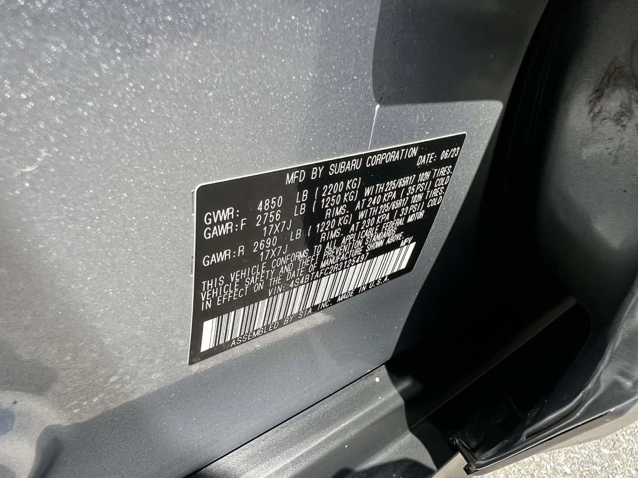 Used 2024 Ice Silver Metallic Subaru Premium image 26