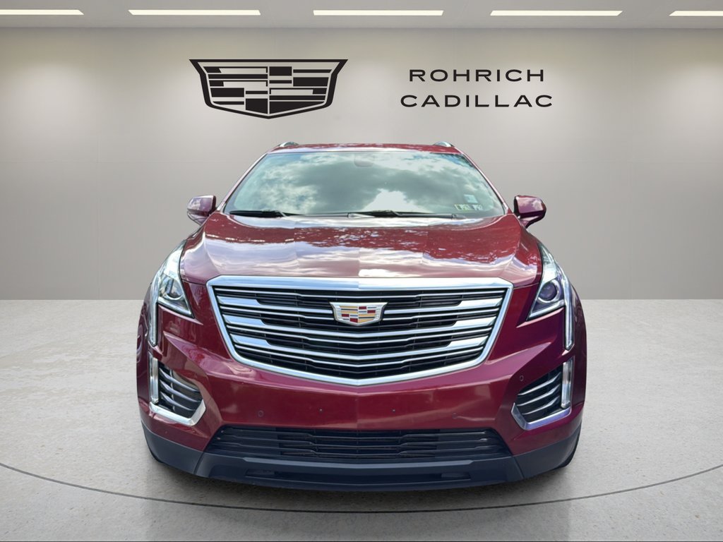 Used 2018 RED PASSION TINTCOAT Cadillac Luxury AWD image 2