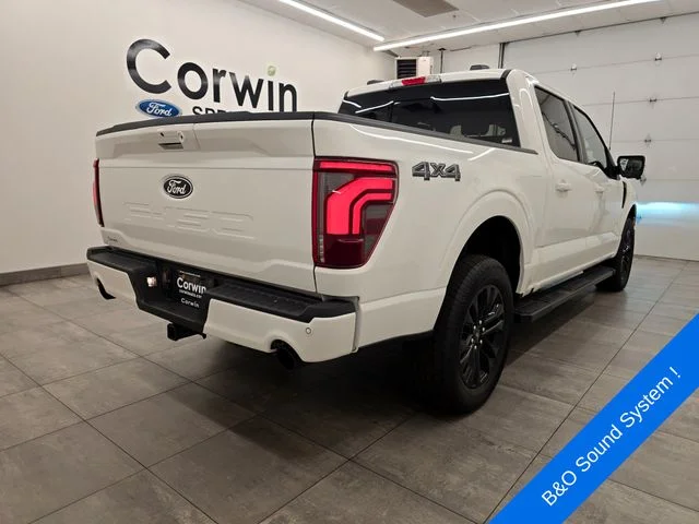 New 2026 Star White Metallic Tri-Coat Ford Lariat® image 6