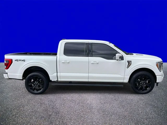 Used 2023 White Metallic Ford Platinum image 2