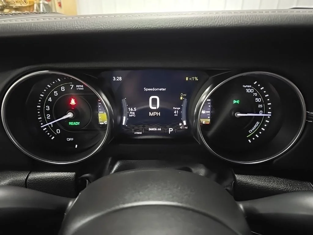 Used 2023 Crystal Metallic Jeep Sahara 4xe image 21
