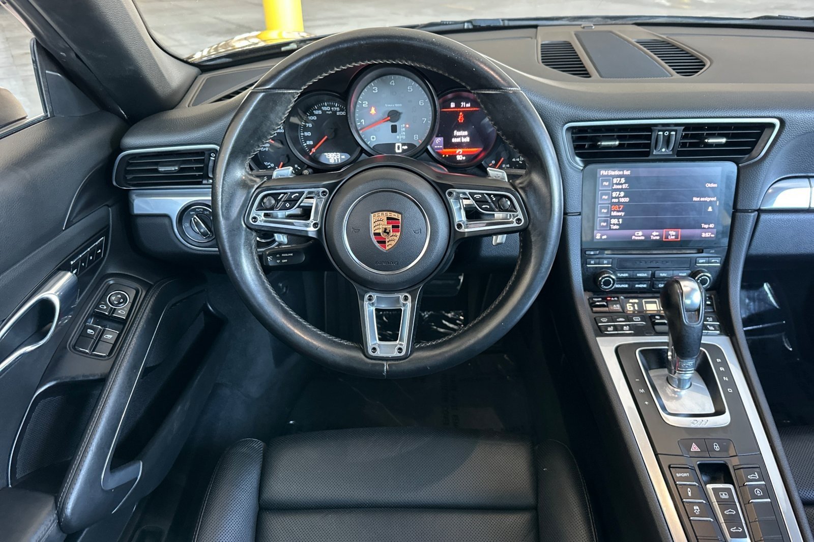Used 2018 BLACK Porsche Carrera S image 13
