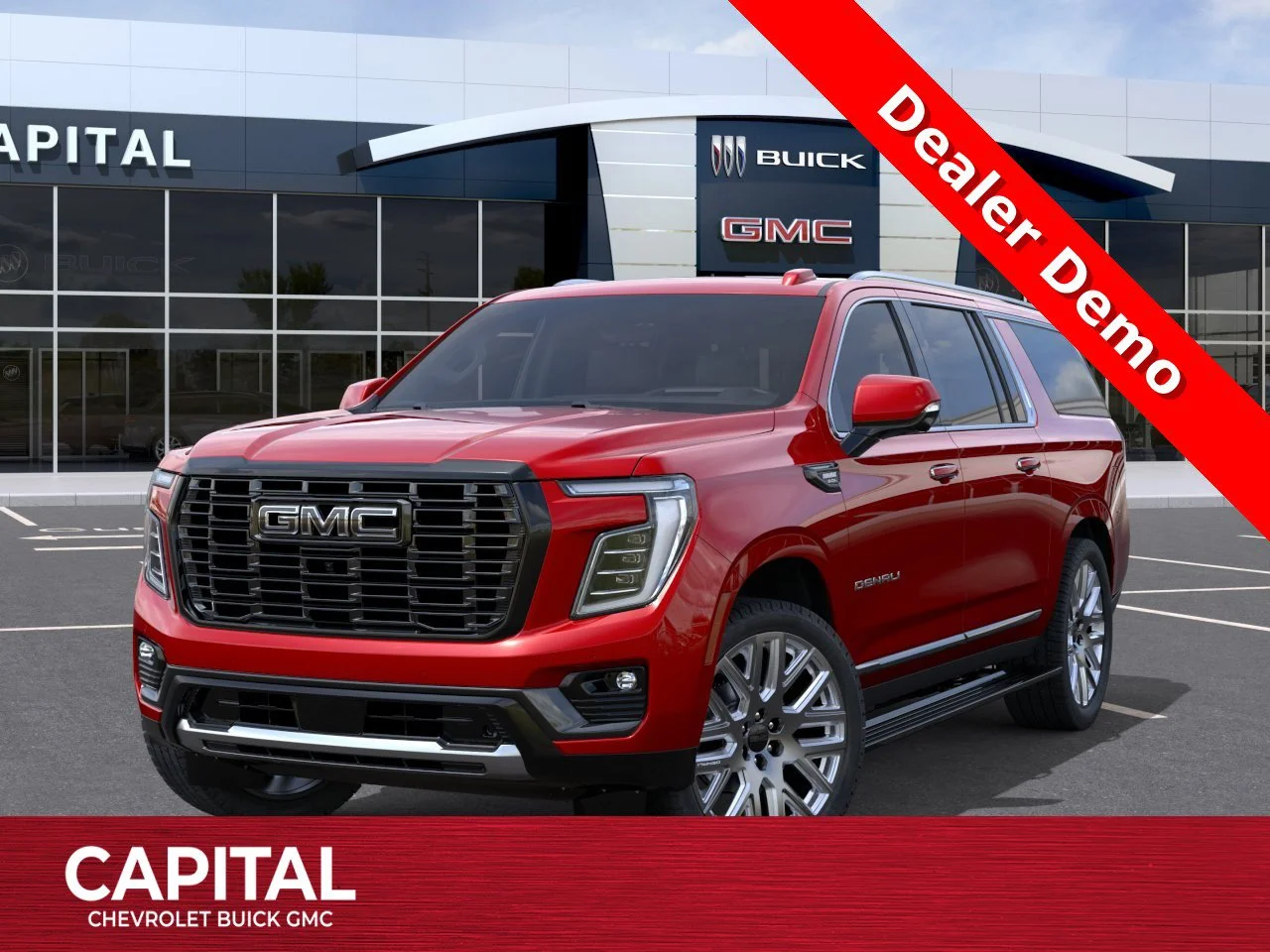 New 2026 Volcanic Red Tintcoat GMC Denali Ultimate image 1