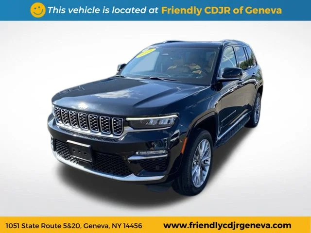 Used 2022 Black Jeep Summit image 1