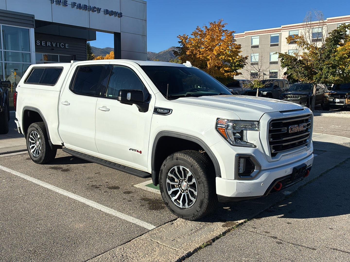 Used 2021 Summit White GMC AT4 image 2