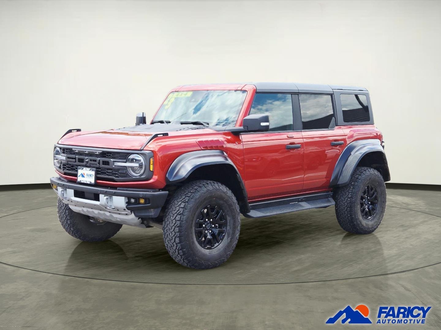Used 2023 Hot Pepper Red Tinted Clearcoat Ford Raptor image 1
