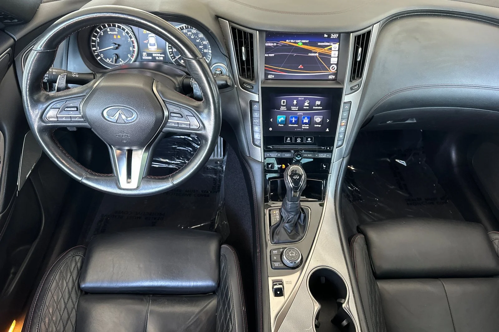Used 2019 Red INFINITI Red Sport 400 image 3