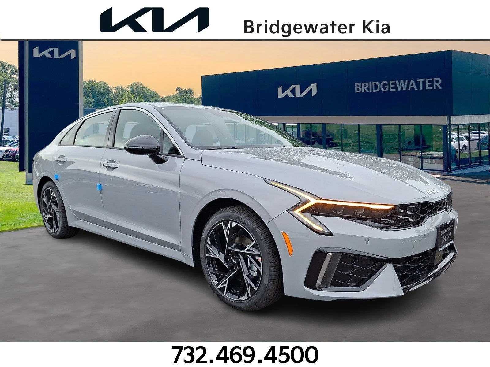 New 2026 Wolf Gray Kia GT-Line AWD image 1