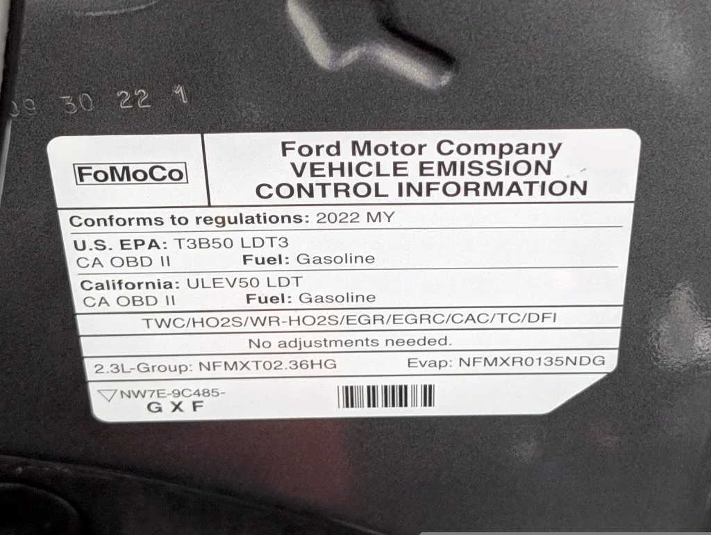 Certified Used 2022 Carbonized Gray Metallic Ford Lariat image 28