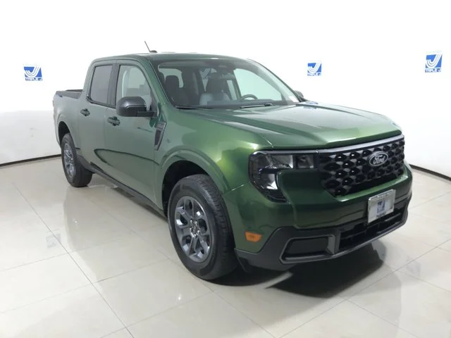 New 2025 ERUPTION GREEN Ford XLT 2.5L Hybrid Super Crew Cab image 1