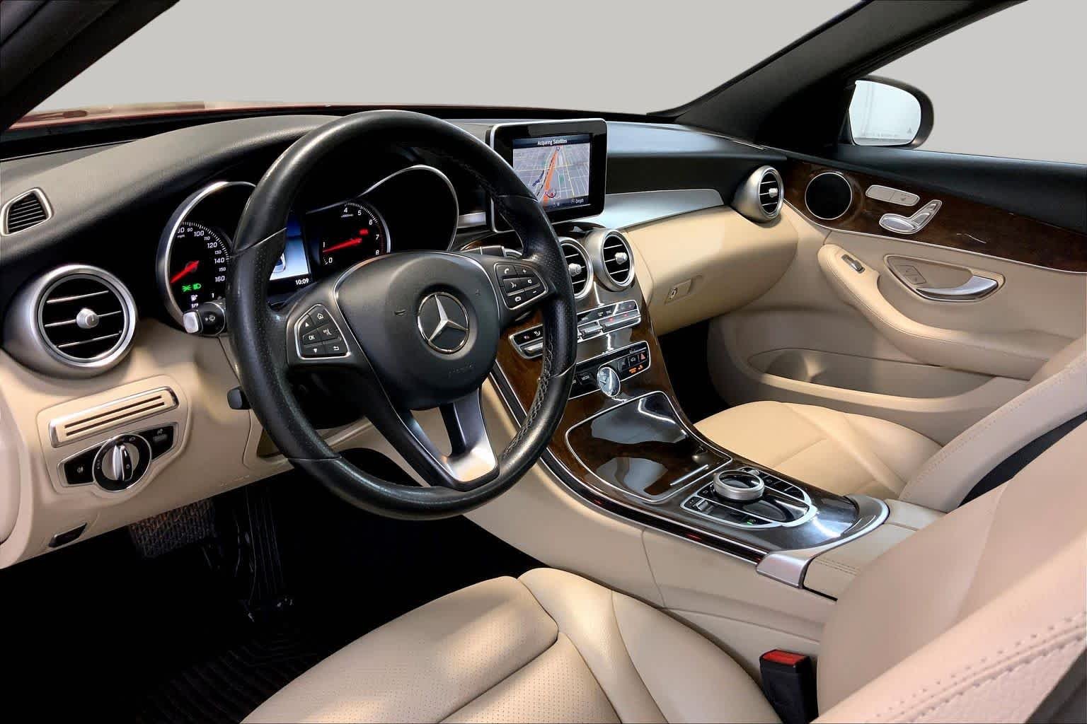 Used 2018 designo Cardinal Red Metallic Mercedes-Benz C 300 image 17