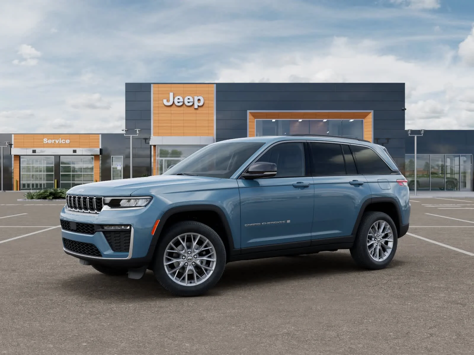 New 2027 Steel Blue Jeep Limited image 2