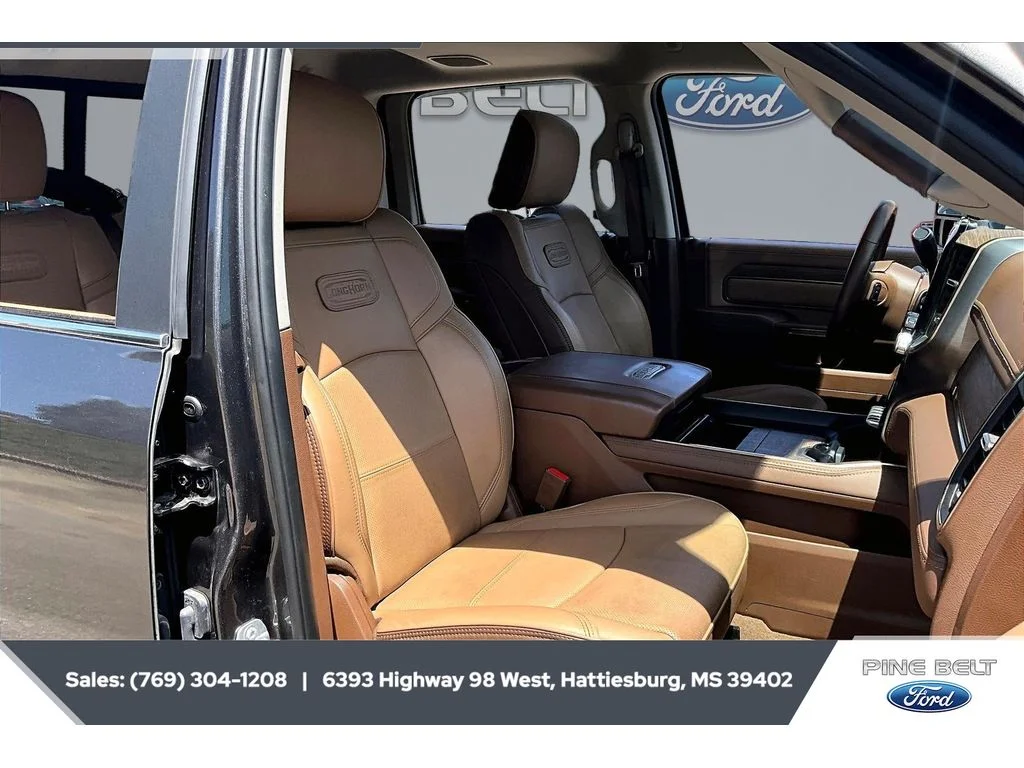Used 2024 Granite Crystal Metallic Clearcoat Ram Longhorn image 6