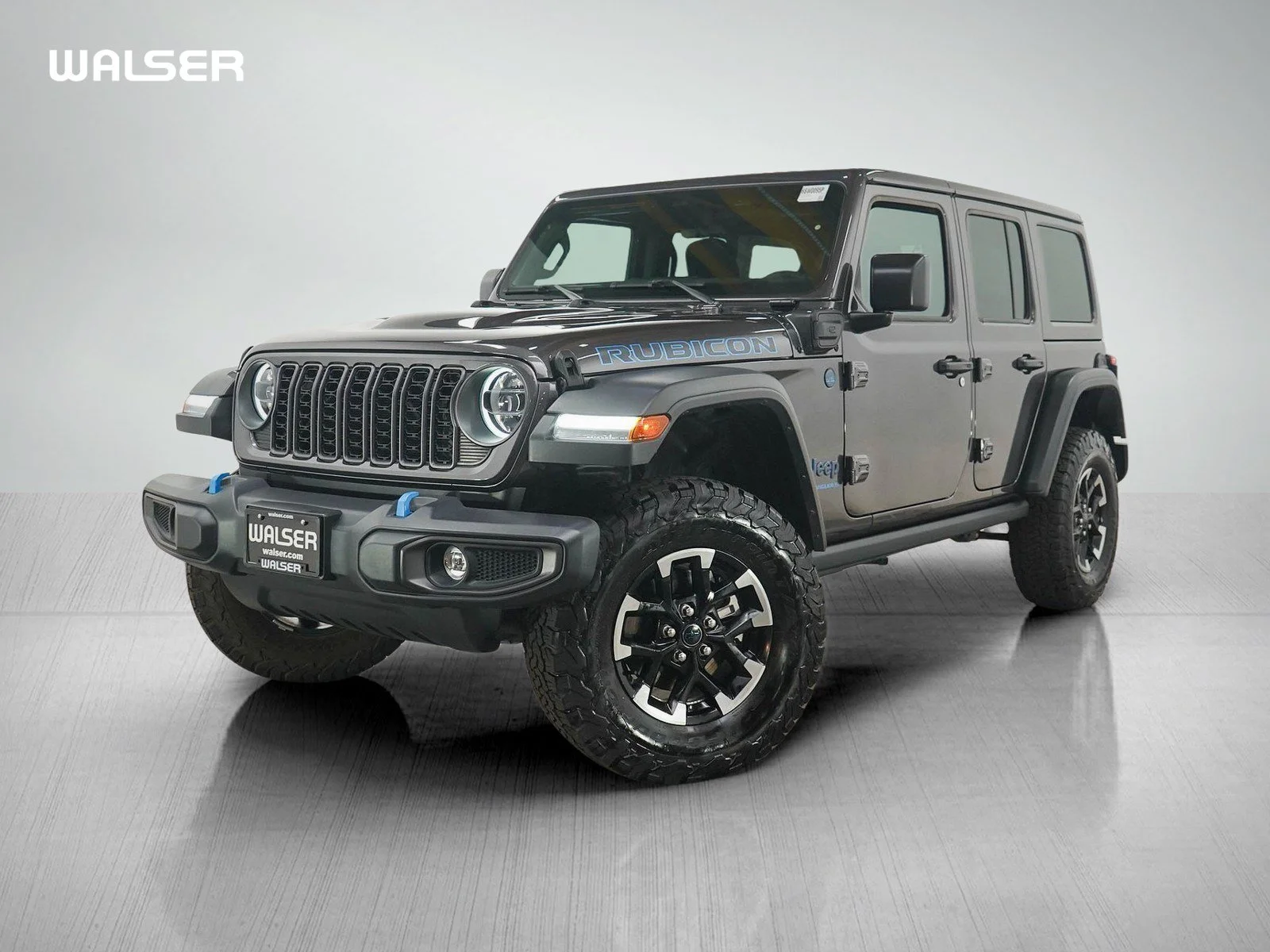 Used 2025 Granite Crystal Metallic Clearcoat Jeep Rubicon 4xe image 1